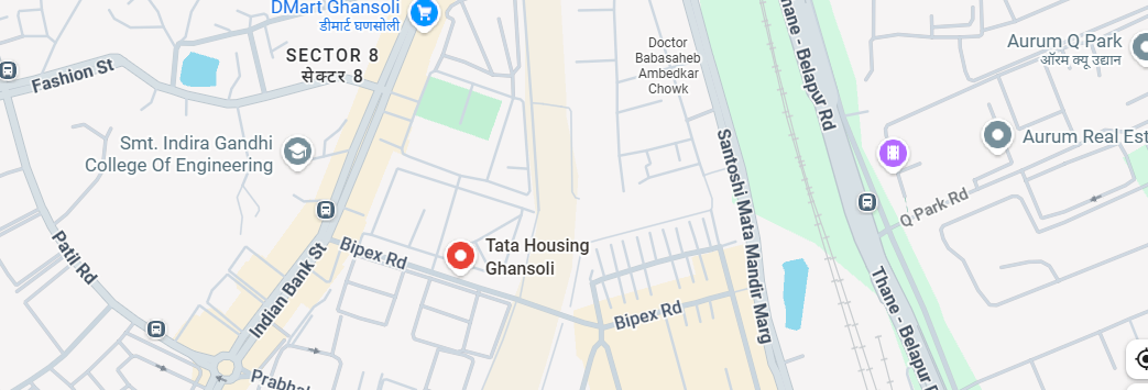 Tata Orbis Ghansoli Location
